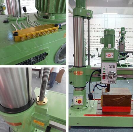 z3032搖臂鉆床局部圖