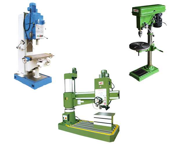 臺(tái)鉆、立鉆和搖臂鉆在結(jié)構(gòu)和用途有什么區(qū)別？